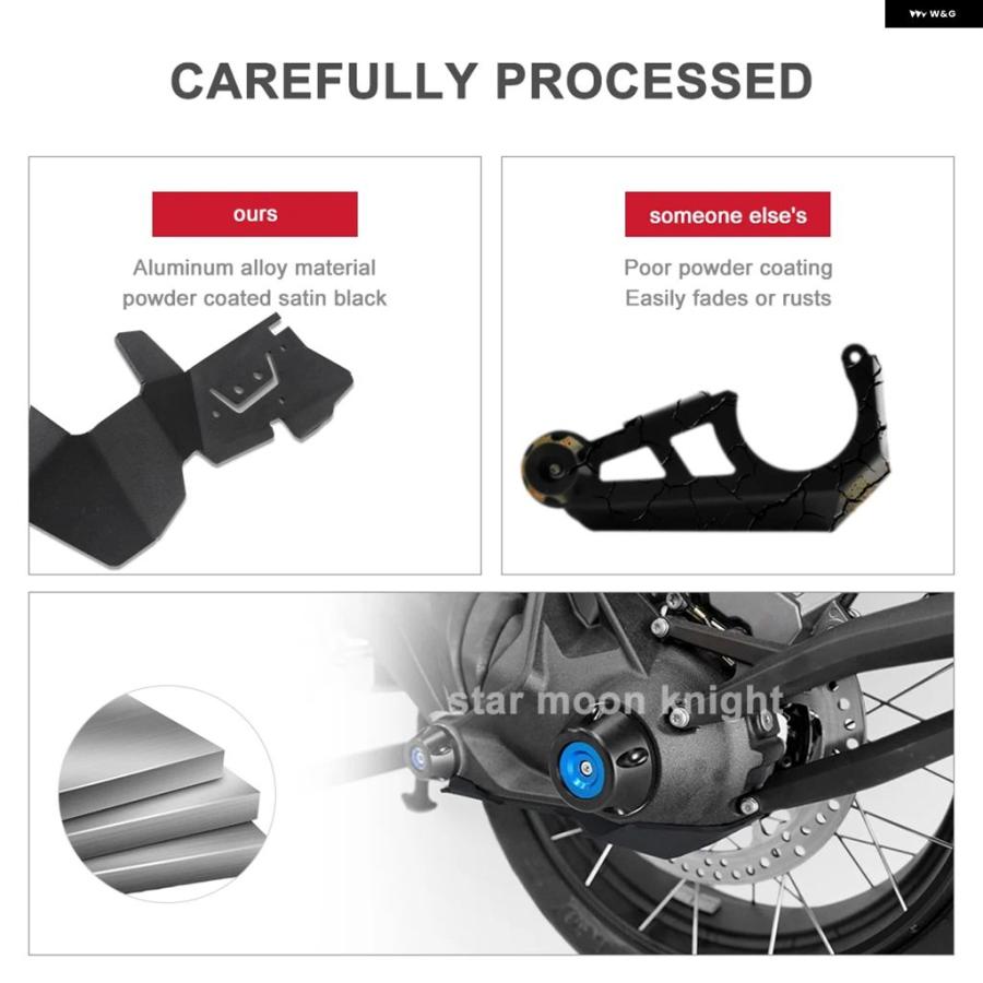 並行輸入品オートバイ バイク カルダンプロテクション BMW R1300GS R1300 アドベンチャー 2023 2024 アクセサリー リアアクスル プロテクター カバーの画像