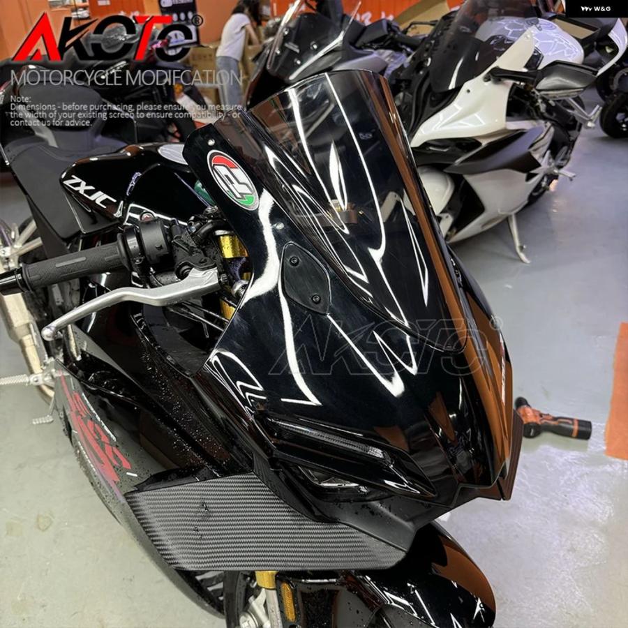 並行輸入品DEGIN ダブルバブル バイザー ウインドシールド ZHANGXUE