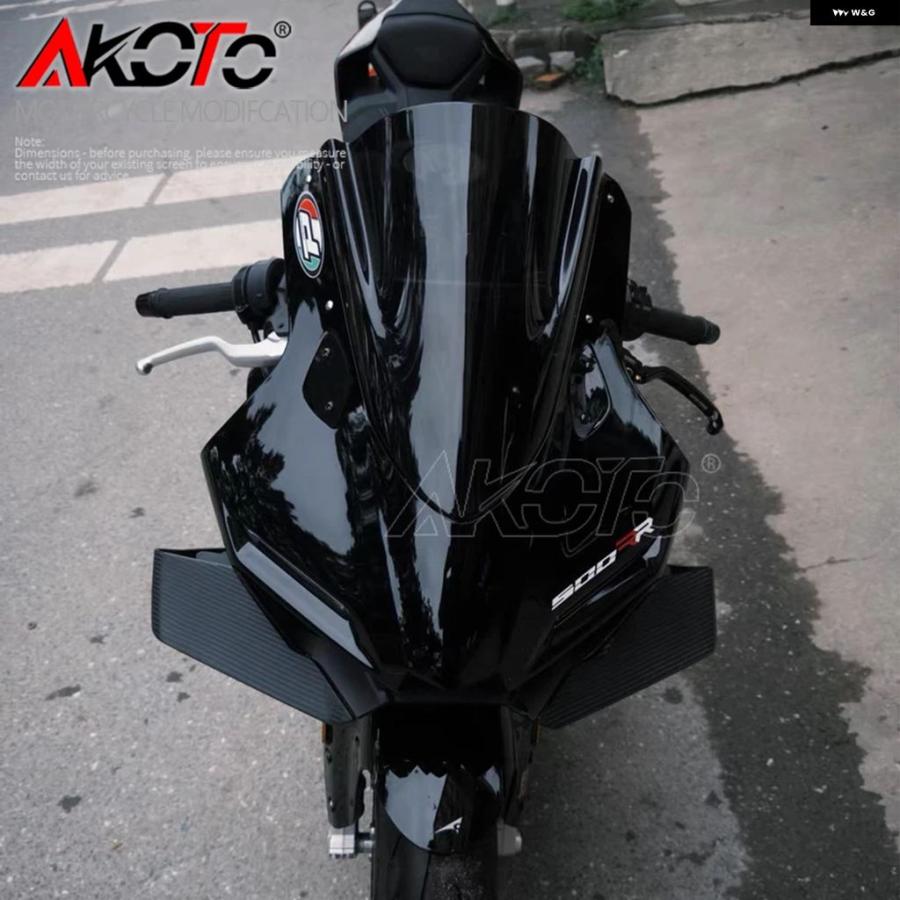 並行輸入品DEGIN ダブルバブル バイザー ウインドシールド ZHANGXUE