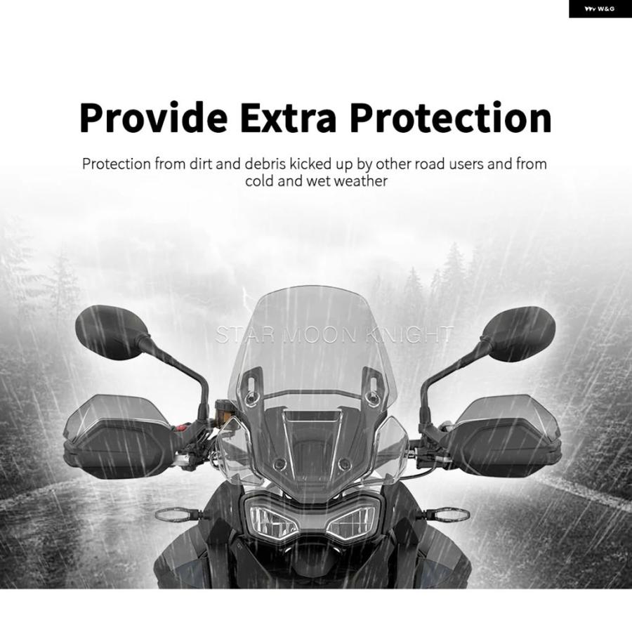 並行輸入品TIGER 1200 GT PRO TIGER1200 RALLY PRO 2022 2023- オートバイ バイク アクセサリー ハンドガード エクステンション ハンドガードの画像