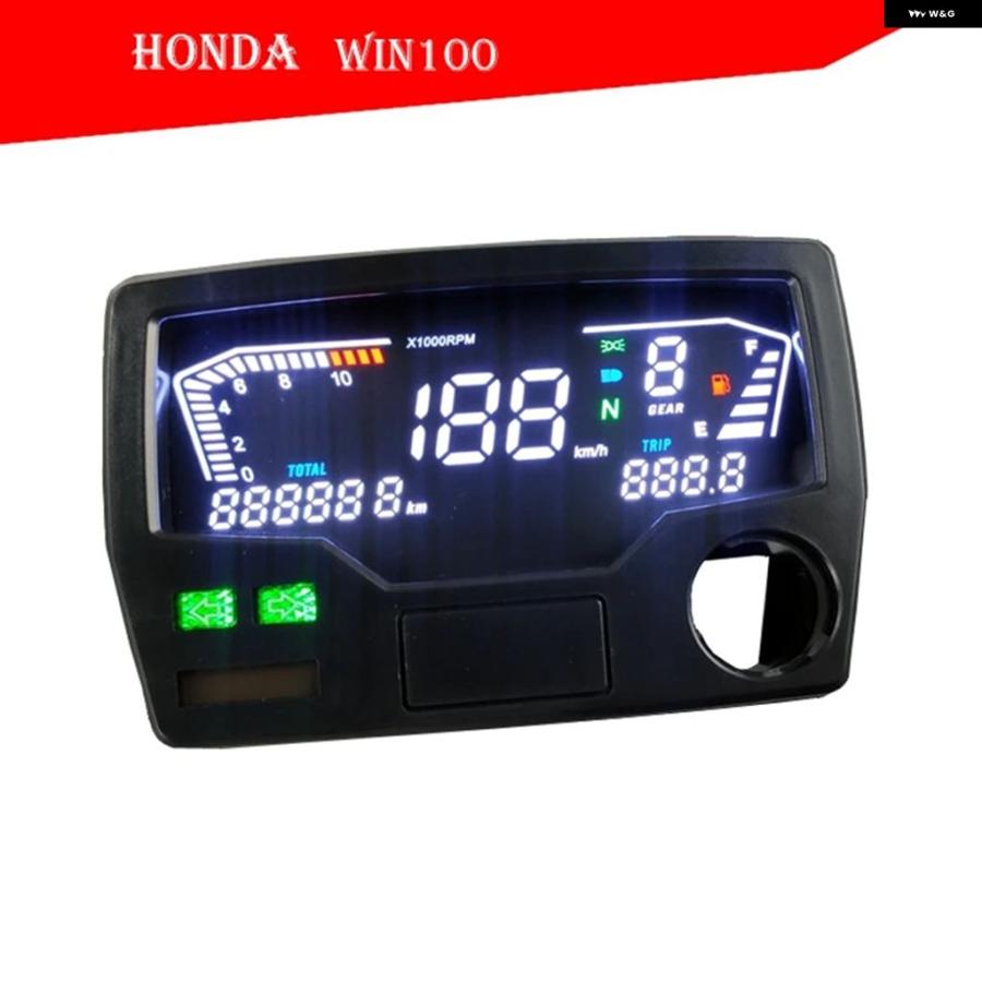 並行輸入品ホンダ CG110-CG110N デジタルメーター アセンブリ オートバイ バイク スピード メーター オドメーター 回転数 37200-398-971の画像