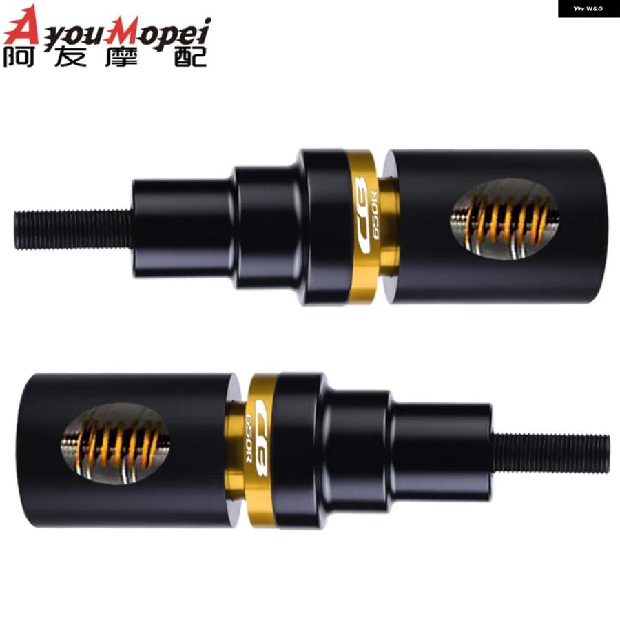 並行輸入品ホンダ CB650R フレーム アンチ クラッシュ プロテクター スライダー 650 R 2019-2025 オートバイ バイク エンジン クラッシュ パッドの画像