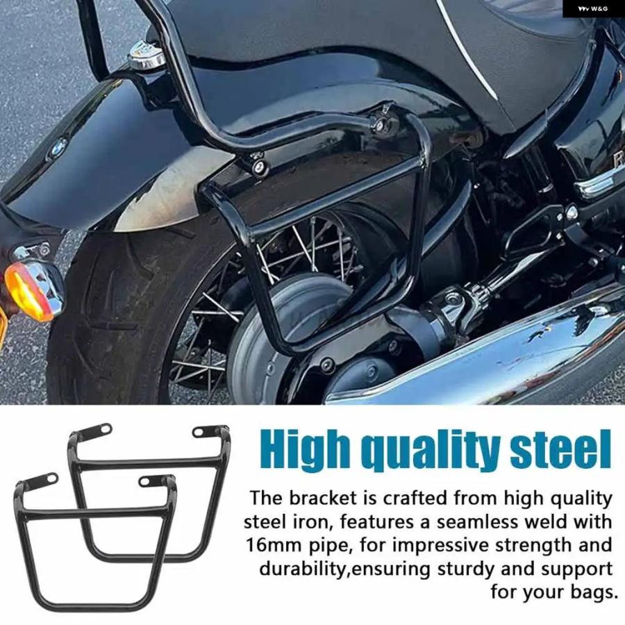 並行輸入品オートバイ バイク サイドバッグ フレーム サドルバッグ