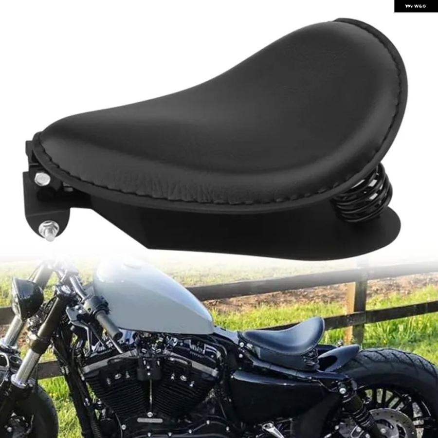 並行輸入品 オートバイ バイク ソロサドルシートカバー スプリング