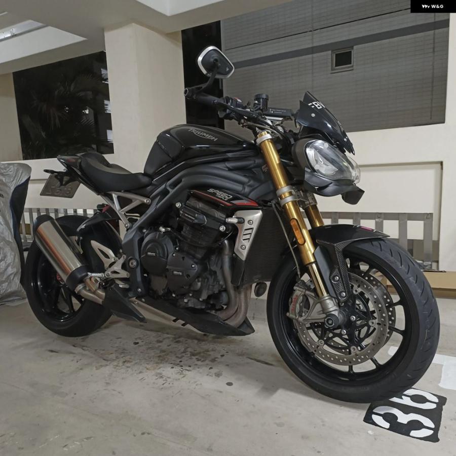 並行輸入品フェアリング フロントリップ トライアンフ SPEED TRIPLE