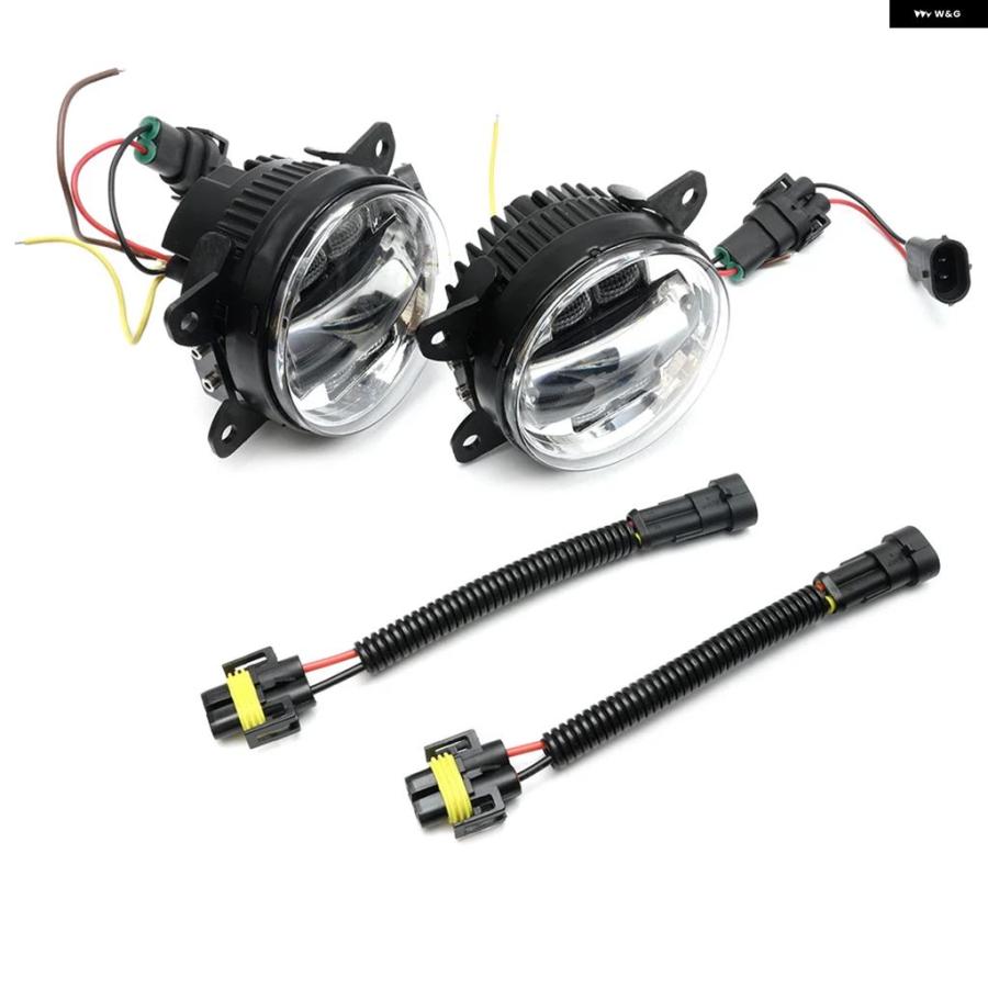 並行輸入品2PC LED DRL フォグランプ アルファロメオ 156 159 スパイダー 939 ブレラジュリアステルヴィオフィアット DUCATO フロント駆動 ウィンカーラ_4