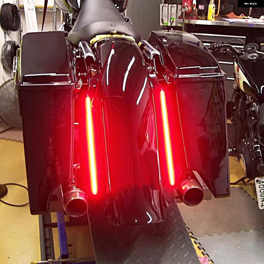 並行輸入品ハーレー ツーリング用LED テールライト ストリップキット 