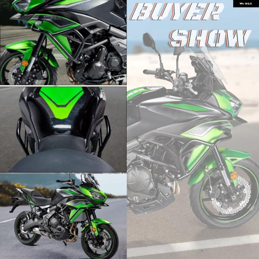 並行輸入品オートバイ バイク クラッシュ バー エンジン ガード バンパー フレーム プロテクター カワサキ VERSYS 650 2022-2024 VERSYS650アクセサリー