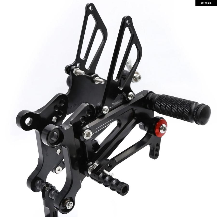 並行輸入品V2.0 バージョン CNC オートバイ バイク フットペグ リアセット フットペグ フットレスト リアセット ペダル アプリリア RS125 2T RS 125 200