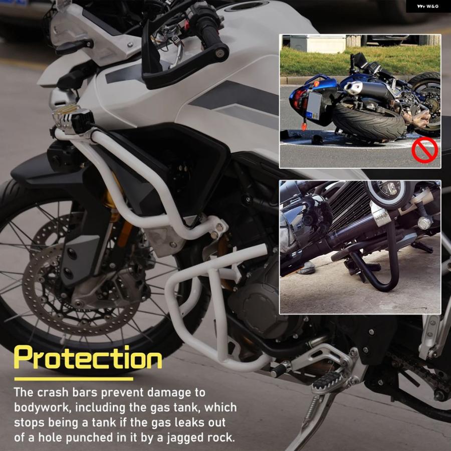 並行輸入品TIGER900 上部アンダー バンパー エンジン ガード プロテクター クラッシュ バー トライアンフ TIGER 900 GT RALLY PRO 2020 2021 オートバイの画像