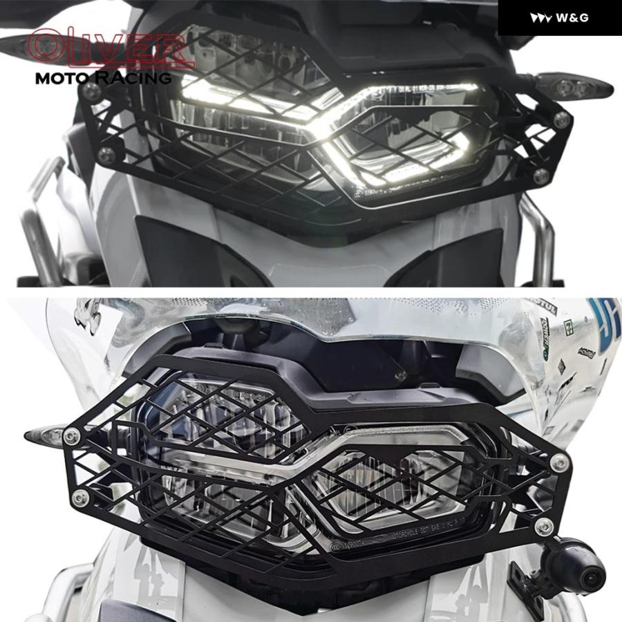 並行輸入品BMW F850GS F750GS ヘッドライト プロテクター ヘッドライト グリル ガードカバー オートバイ バイク F850 F750 GS 2018-2023 2021 2022の画像
