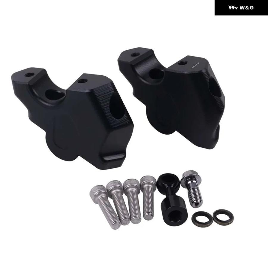 並行輸入品BMW R1300GS アドベンチャー R1300 ADV 2024 2025 オートバイ バイク アクセサリー ハンドルバー ライザー マウント クランプ ライズエクステの画像