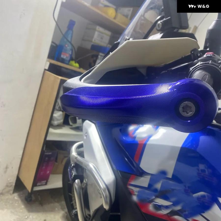 並行輸入品オートバイ バイク アクセサリー ハンドルバー ハンドガード スライダー ハンドガード プロテクター BMW R1300GS GS1300の画像