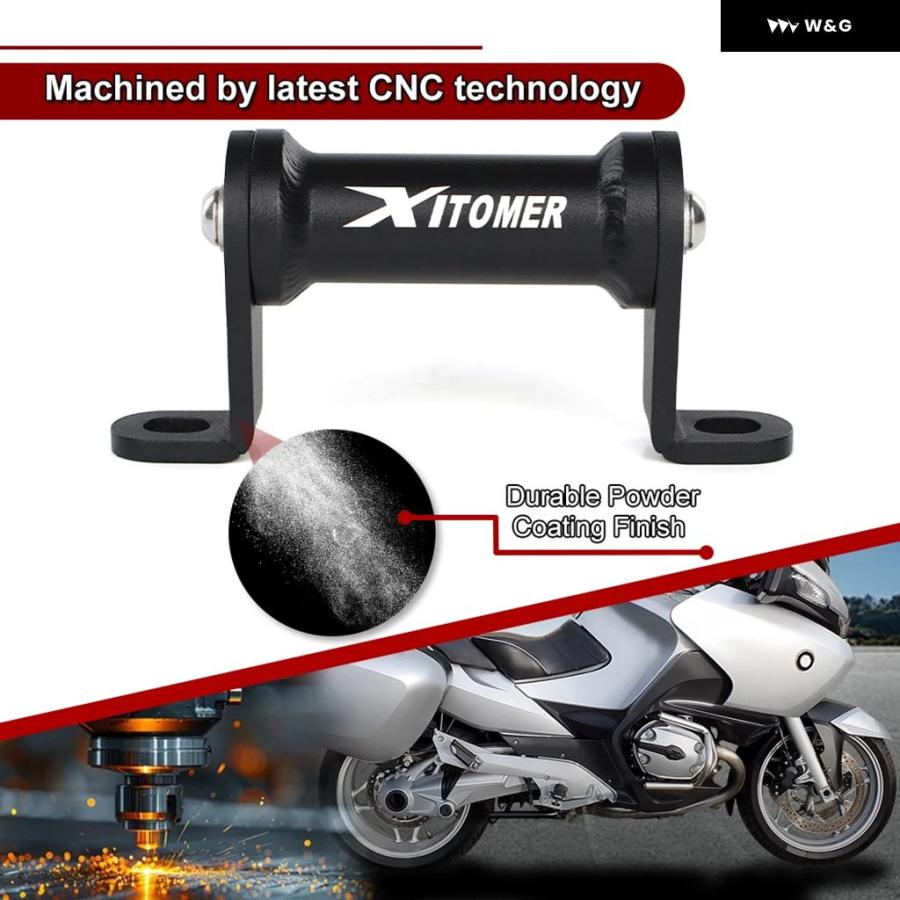 並行輸入品BMW R1200RT 2005-13 オートバイ バイク GPS マウント ナビゲーション プレート ブラケット 電話 スタンド ホルダーの画像