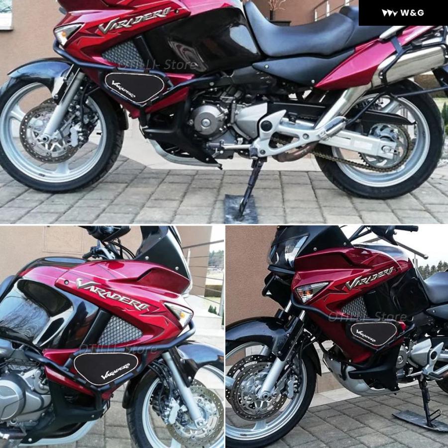 並行輸入品オートバイ バイク 工具配置トラベル フレーム クラッシュ バー バッグ ホンダ XL 1000 VARADERO XL1000 2007-2013 2008 2009 2010 2012の画像