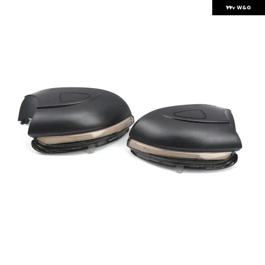 並行輸入品2個 車用バックミラー サイドミラー シーケンシャルダイナミック LED ウィンカーライト VW GOLF VI 6 TDI 5K1 MK6 2009-13の画像