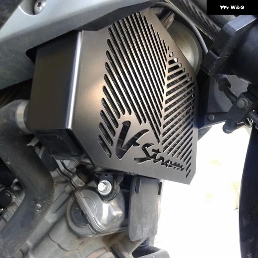 並行輸入品オートバイ バイク ラジエーター ガードカバー スズキ 650 VSTROM DL DL650 2004-11の画像