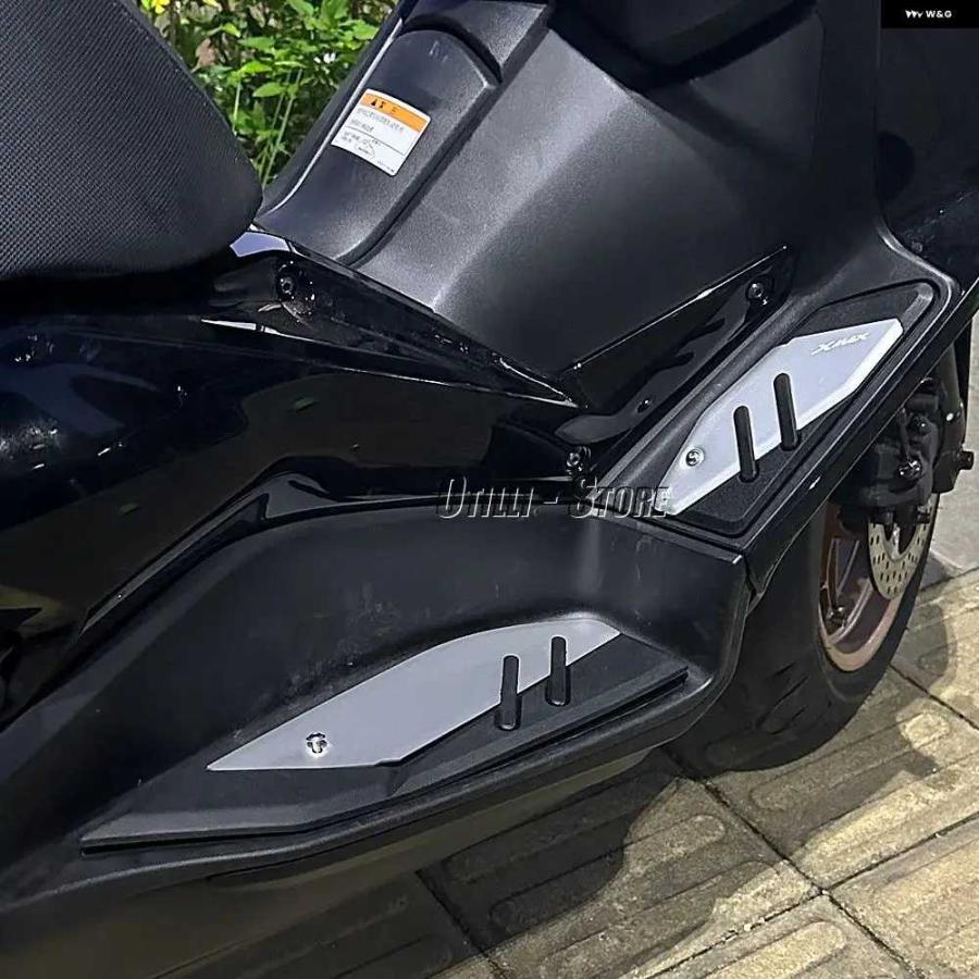 並行輸入品オートバイ バイク フットレスト フット パッド ペダルプレート ペダル ヤマハ XMAX 125 250 300 400 X-MAX125 X-MAX250 2017-2025 X-MAX 400_10