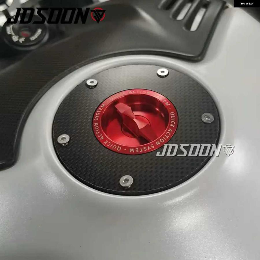 並行輸入品カーボンクイックリリース燃料キャップ ドゥカティ PANIGALE V4 / V4S / V4R / SPECIALE / P / P2 - 全年式 PANIGALE V2 V2Sの画像
