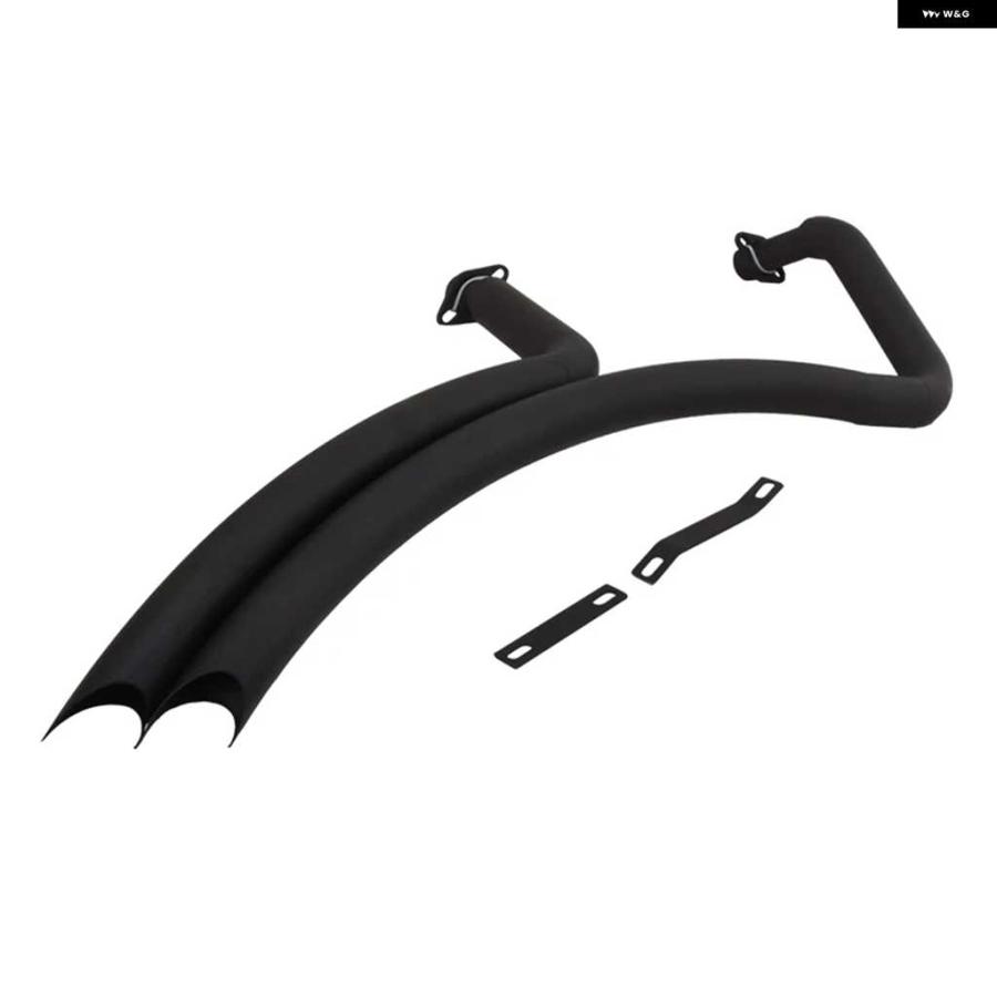 並行輸入品排気チップ マフラー パイプ フル システム ステンレス カスタム SHADOW AERO 750 2004-2024 VT750C 2004-2024 VT400 2004-2011