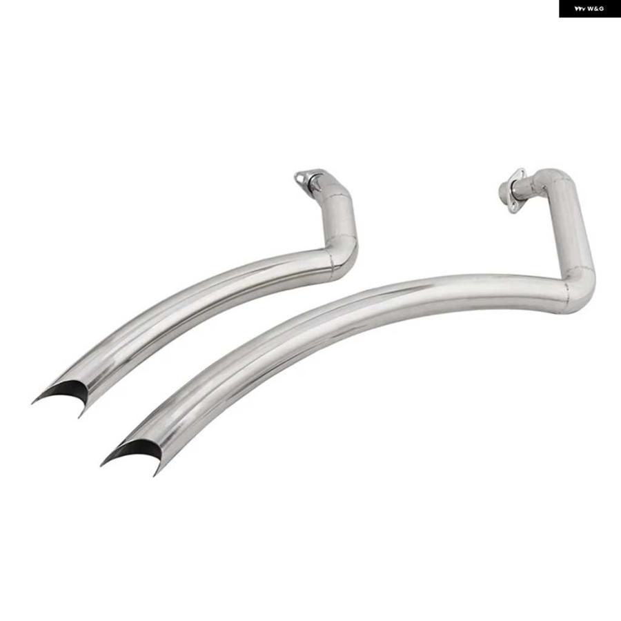 並行輸入品排気チップ マフラー パイプ フル システム ステンレス カスタム SHADOW AERO 750 2004-2024 VT750C 2004-2024 VT400 2004-2011