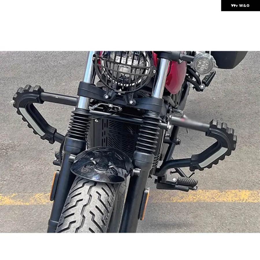 並行輸入品CLC250 250CLC オートバイ アクセサリー エンジン クラッシュ バー CFMOTO 250-CLC 250 CLC フレーム バンパー フェアリング プロテクター_5