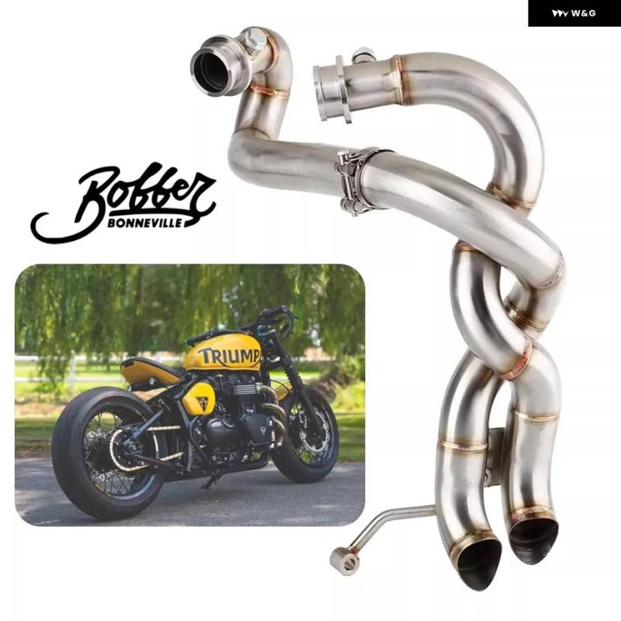 並行輸入品】オートバイ マフラー システム トライアンフ BONNEVILLE