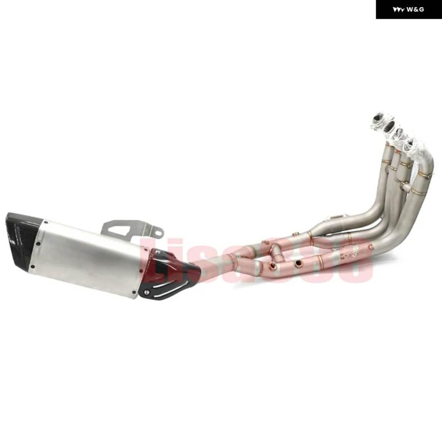 S1000RR　ステンレス マフラー 並行輸入品REAL PICTURE フロント パイプ モトクロス 排気 システム