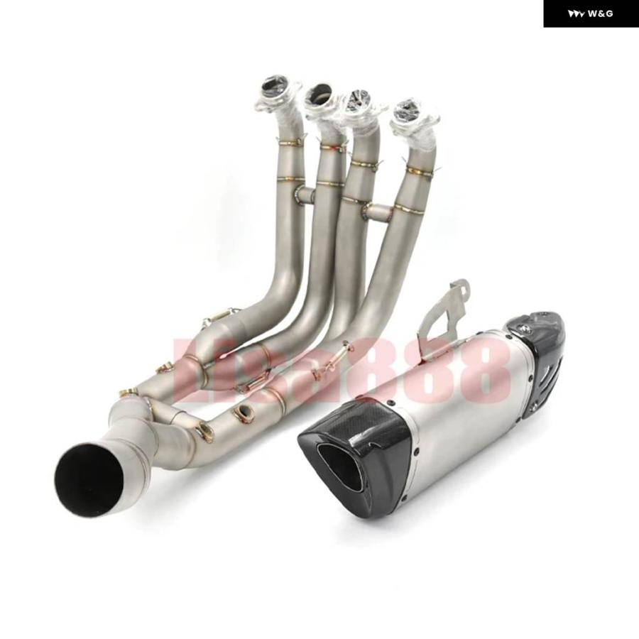  S1000RR　ステンレス マフラー 並行輸入品REAL PICTURE フロント パイプ モトクロス 排気 システム