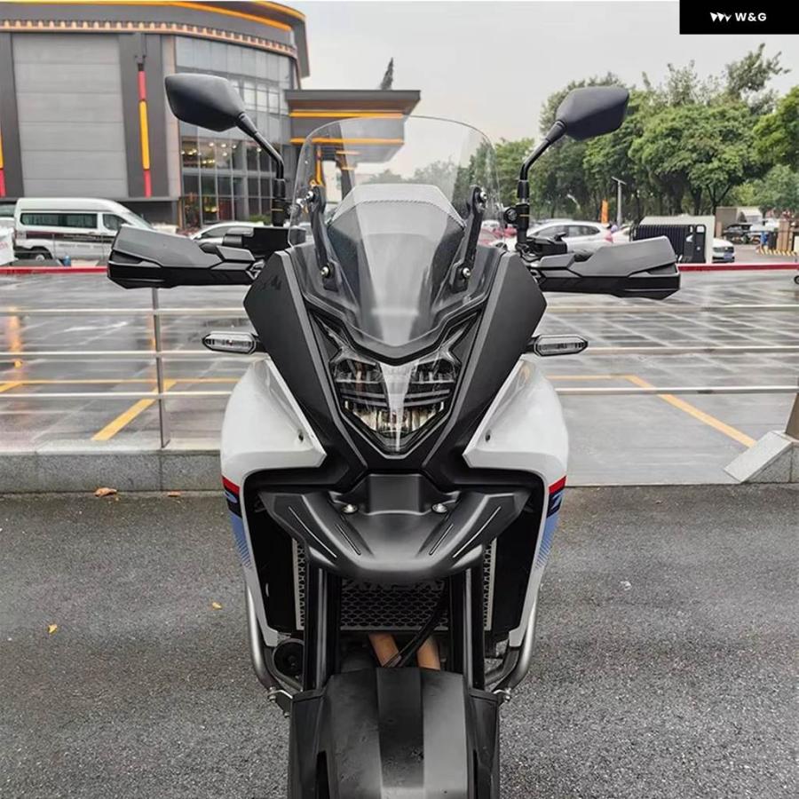 並行輸入品ホンダ XL750トランザルプ2023-2024年式 ハンドガード ガードスクリーンシールド プロテクター エクステンデッド バイク アクセサリー付きの画像