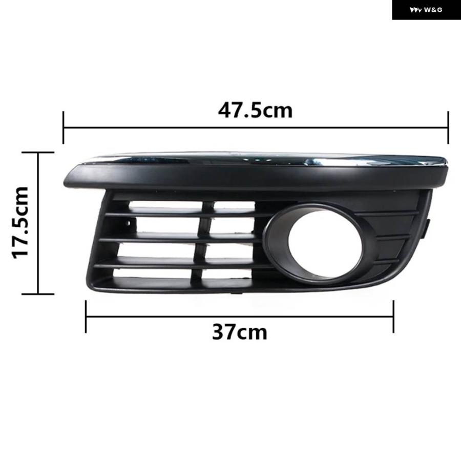 並行輸入品 フォグランプ カバー VW JETTA V MK5 セダン 2006 - 10 フレーム ベント カー グリル フォグランプ ヘッドライト ランプカバーの画像