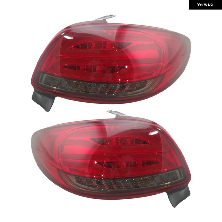 並行輸入品 LED リア テールライト プジョー 206 2004 - 08 206CC テールストップ ブレーキ ウィンカーランプ カーの画像