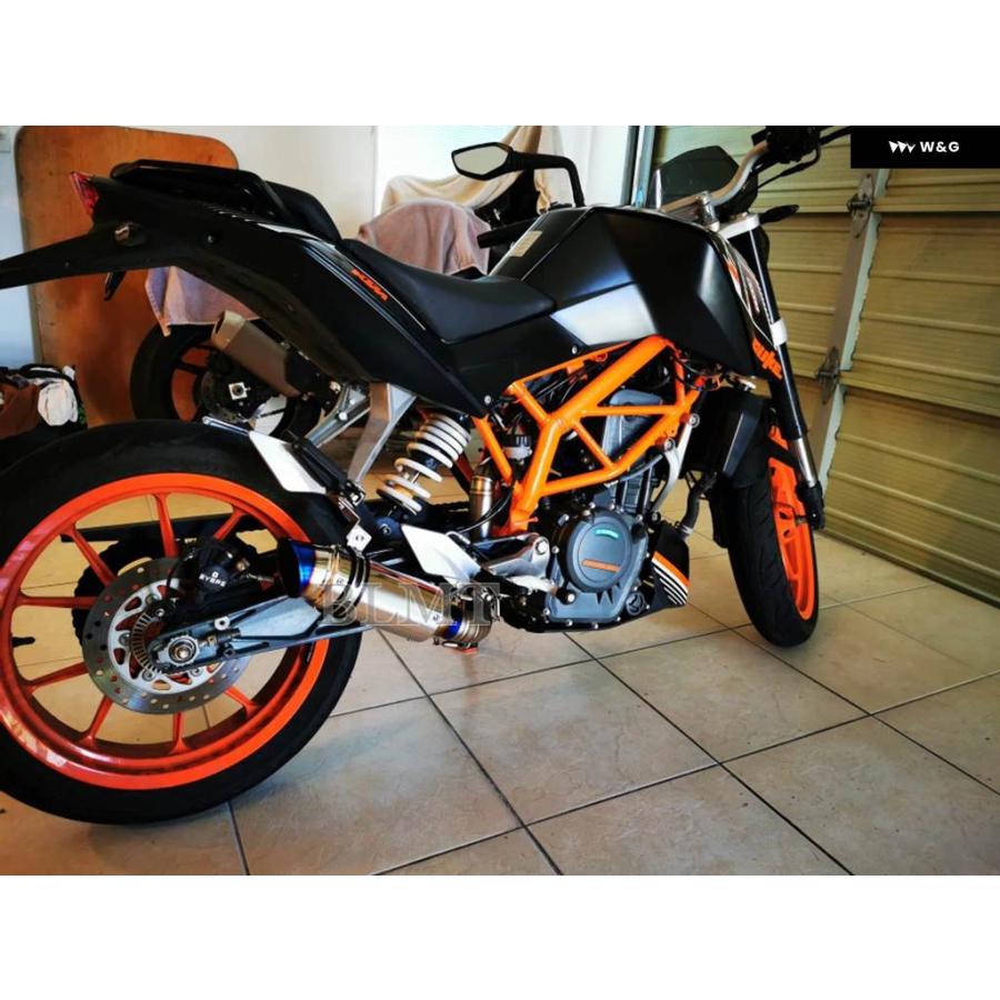 並行輸入品 KTM DUKE 200 125 390 2012 - 16 バイク エキゾースト