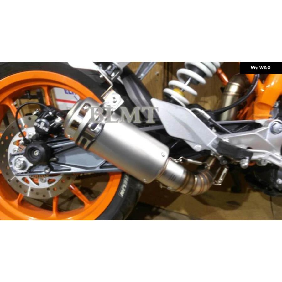 並行輸入品 KTM DUKE 200 125 390 2012 - 16 バイク エキゾースト