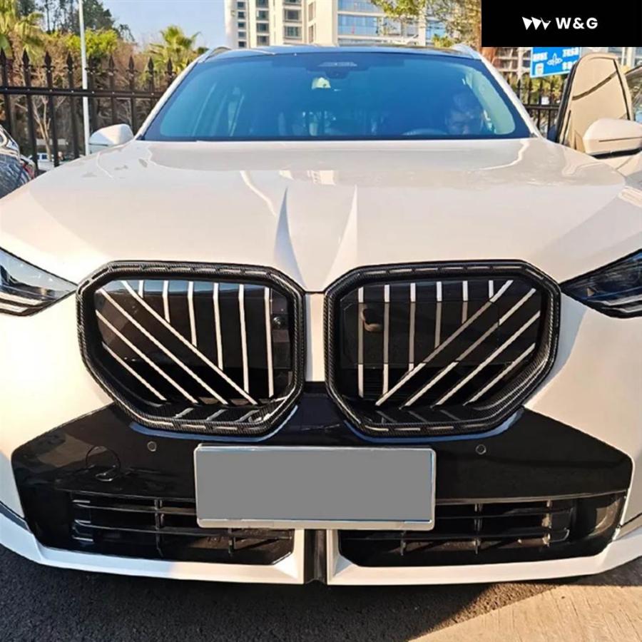 BMW X3 G45 2025 カーボンフロントセンター グリル カバー フレーム 