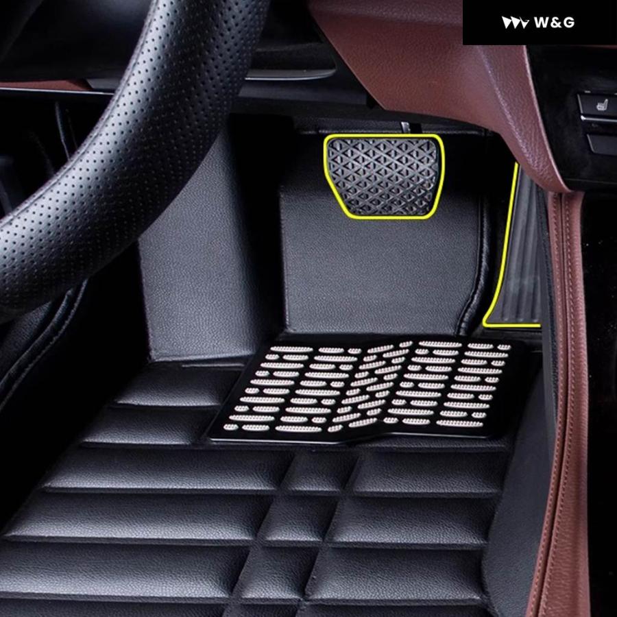 車用フロアマット フォルクスワーゲン VW ゴルフ 7 MK7 GTI 2015~2021 