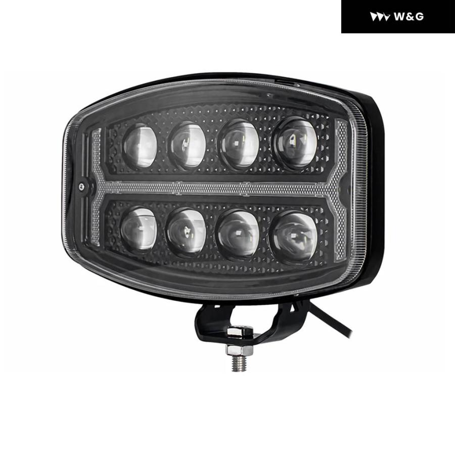1個 12V - 48V 126W 掘削機作業灯 トラック ヘッドライト オフロード