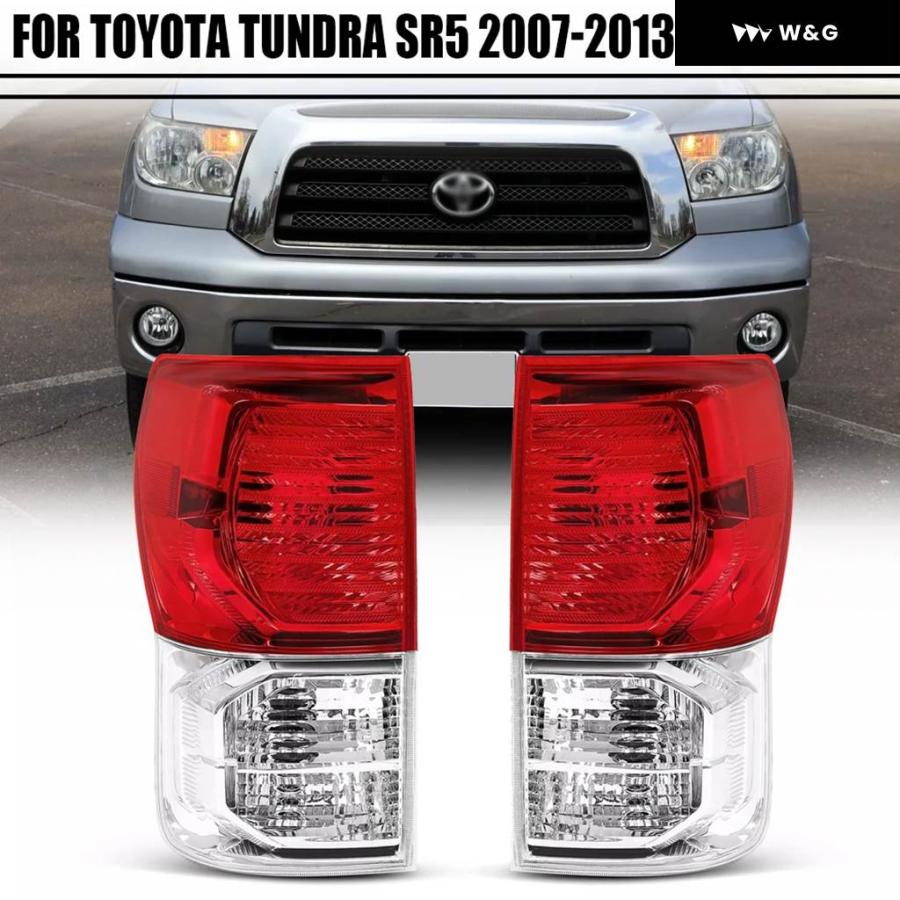 左/右側テールランプ トヨタ タンドラ SR5 2007 - 10 2011 2012 2013