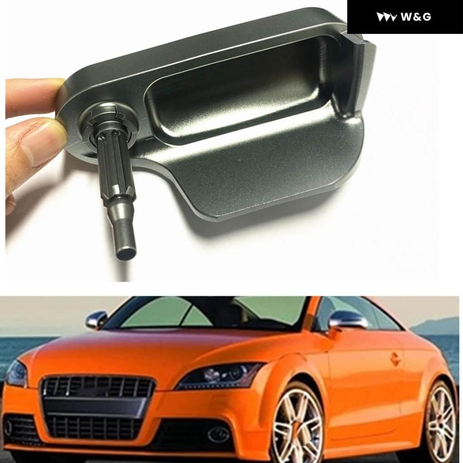 アルミ 合金 ボンネット リリースハンドル アウディ TT MK2 2007-2014