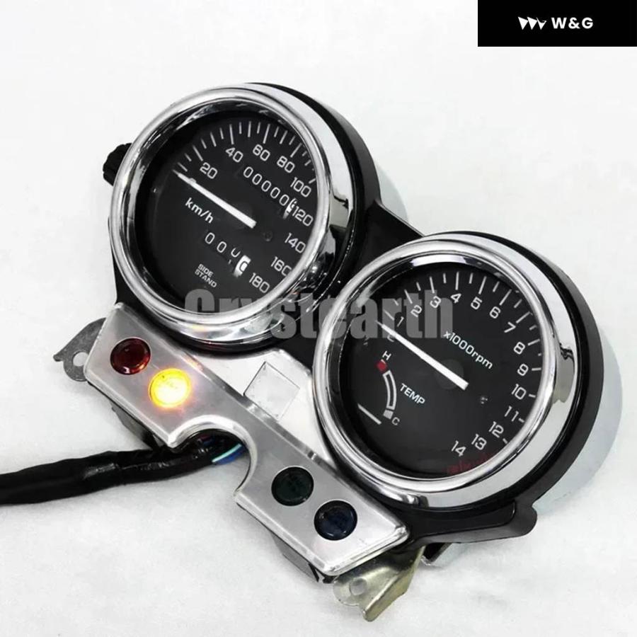 オートバイ バイク ゲージメータースピード メーター ランニング距離計計器組立キット ホンダ CB400 CB400SF NC31 1992 1993 1994の画像