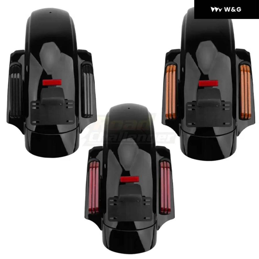 オートバイ バイク LED CVO スタイル リアフェンダー システム テール