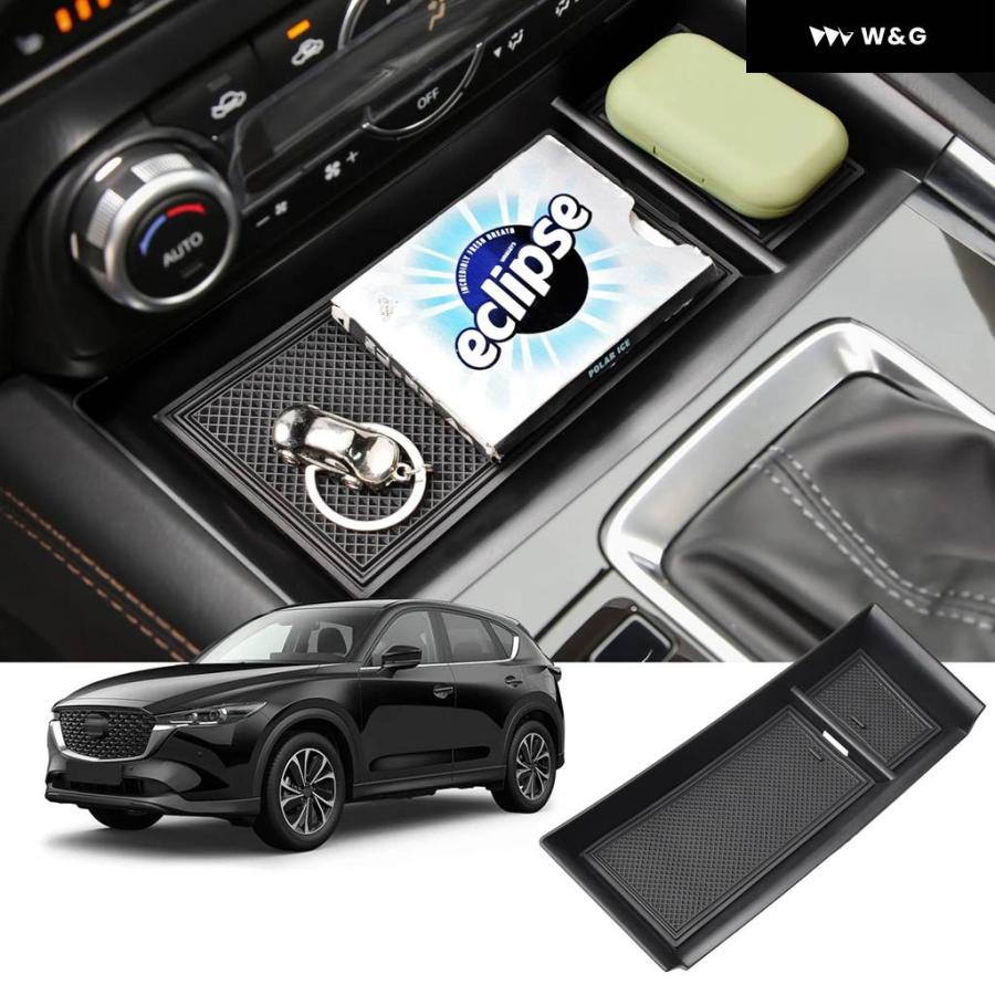 Muslogy センターコンソールフロントオーガナイザー マツダ CX5 CX-5