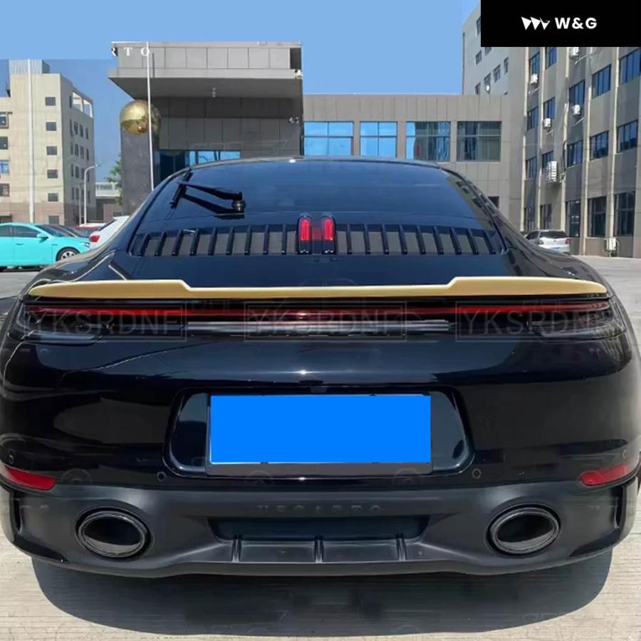 カーアクセサリー ABS ダックテール リアウィング スポイラー ポルシェ