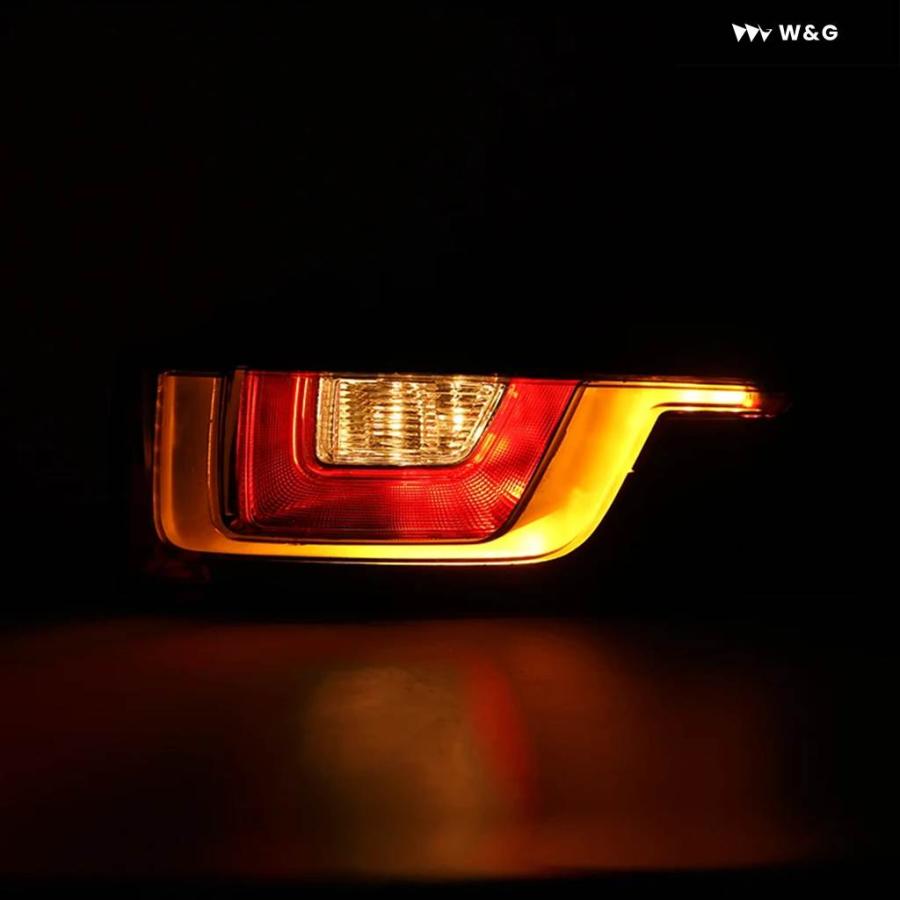 レンジローバー イヴォーク 2016-19 スモーク LED リア バンパー