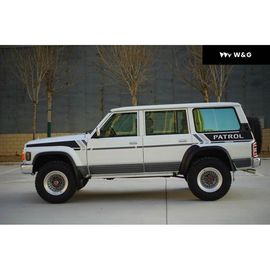 並行輸入品日産 パトロール Y60 ボディエンボス加工 日産 サファリ