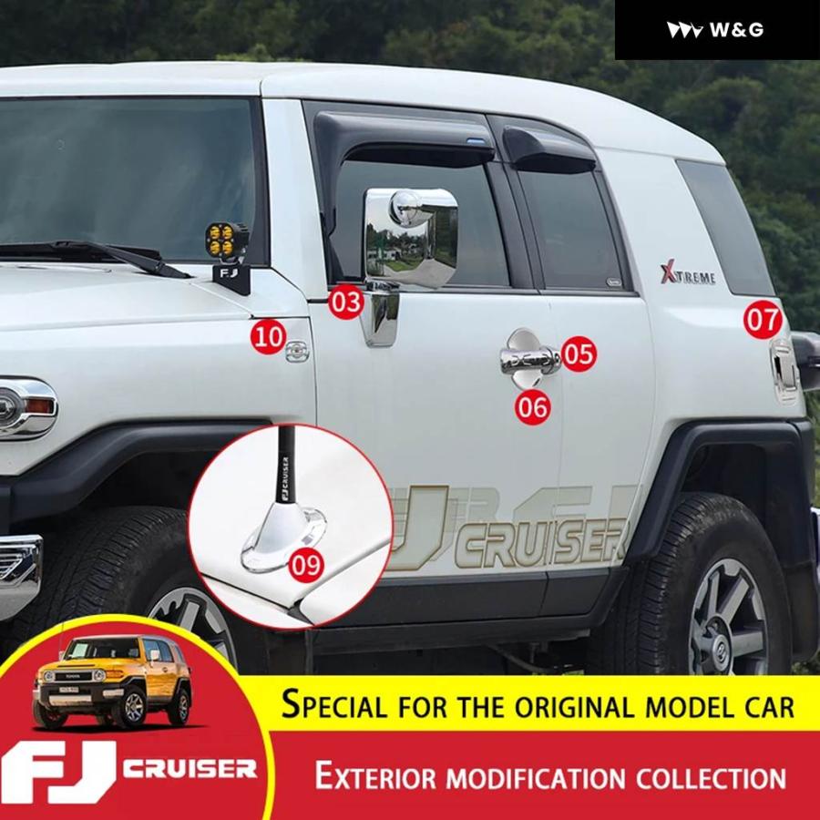 並行輸入品トヨタ FJクルーザー リア バンパー コーナープロテクション