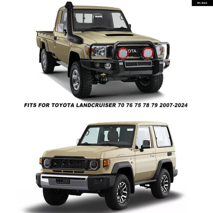 並行輸入品ウィンドウバイザー トヨタ ランドクルーザー 70 76 75 78