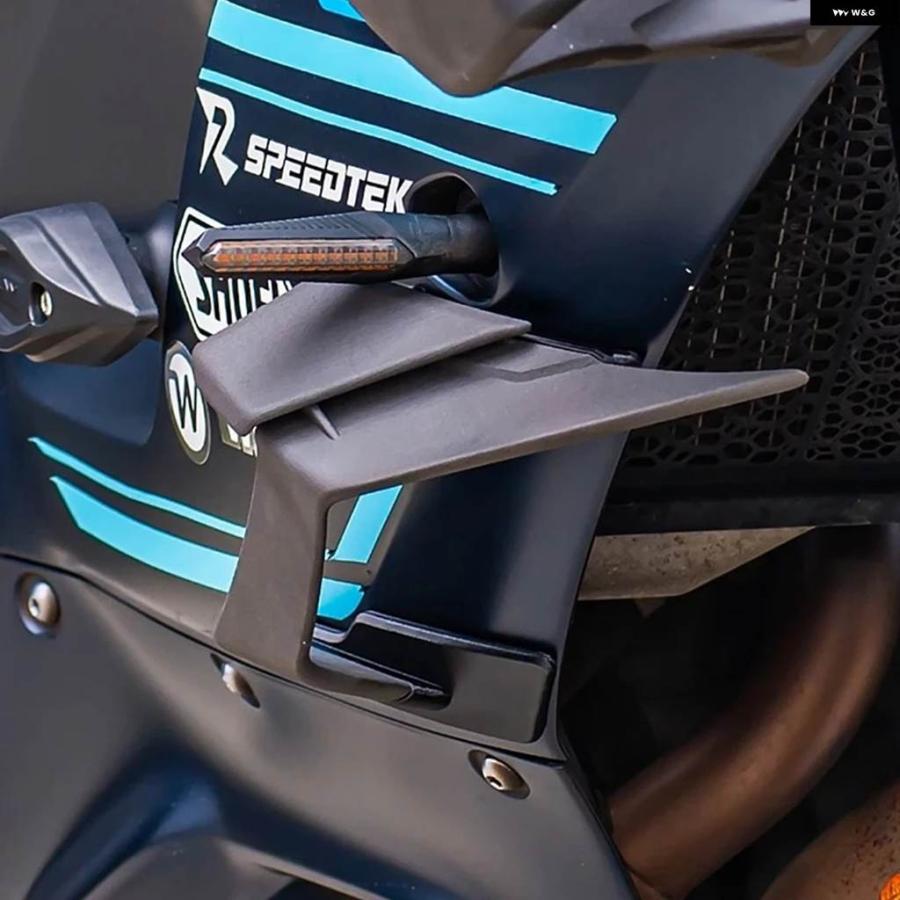 並行輸入品YZFR7 バイク ウィングレット エアロダイナミック サイド