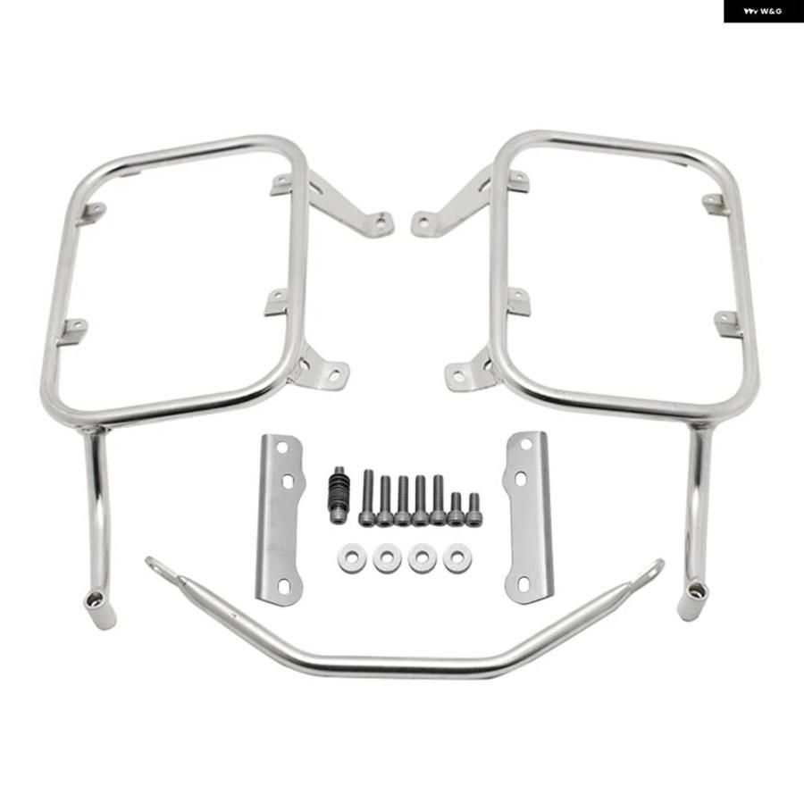 並行輸入品ホンダ XL750 サイド ボックス バッグ パニエ トランク サポート サドルバッグ ホルダー TRANSALP 750 2023 2024 サイドケース ラゲッジラッ_2