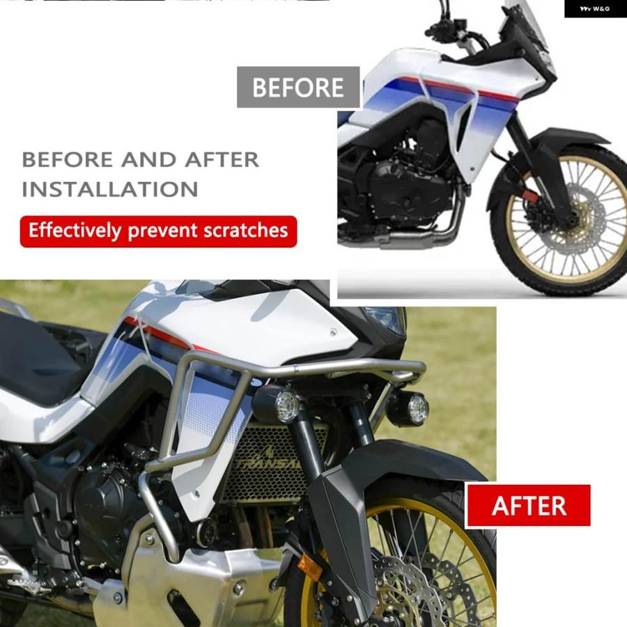 並行輸入品ホンダ XL750 トランザルプ XL750 XL 750 2023 - 2025 オートバイ シャーシ フェアリング ガードバー アンチコリジョンバー バンパー キット_5